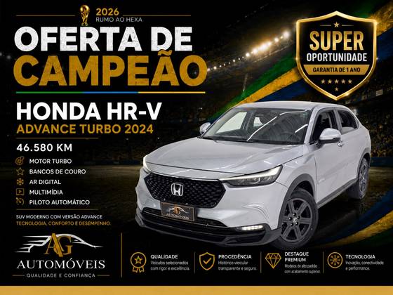 HONDA HR-V 1.5 DI I-VTEC TURBO FLEX ADVANCE CVT HONDA HR-V 1.5 DI I-VTEC TURBO FLEX ADVANCE CVT